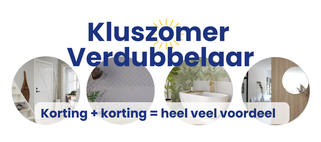 De Kluszomer Verdubbelaar: elke week extra korting op jouw klusfavorieten